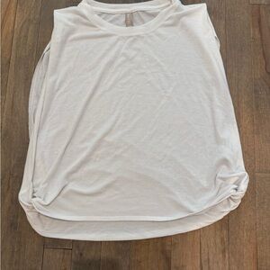 Athleta White Muscle Tee for Women